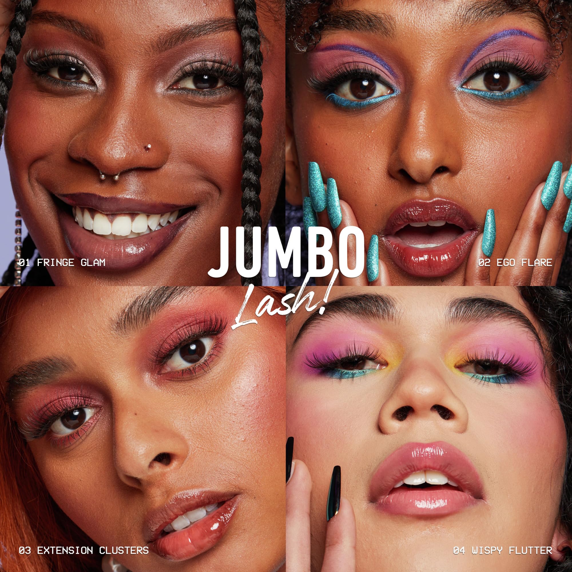 Foto 7 pulgar | Pestañas Postizas Nyx Professional Makeup Jumbo Lash! ¡vegano - Venta Internacional.