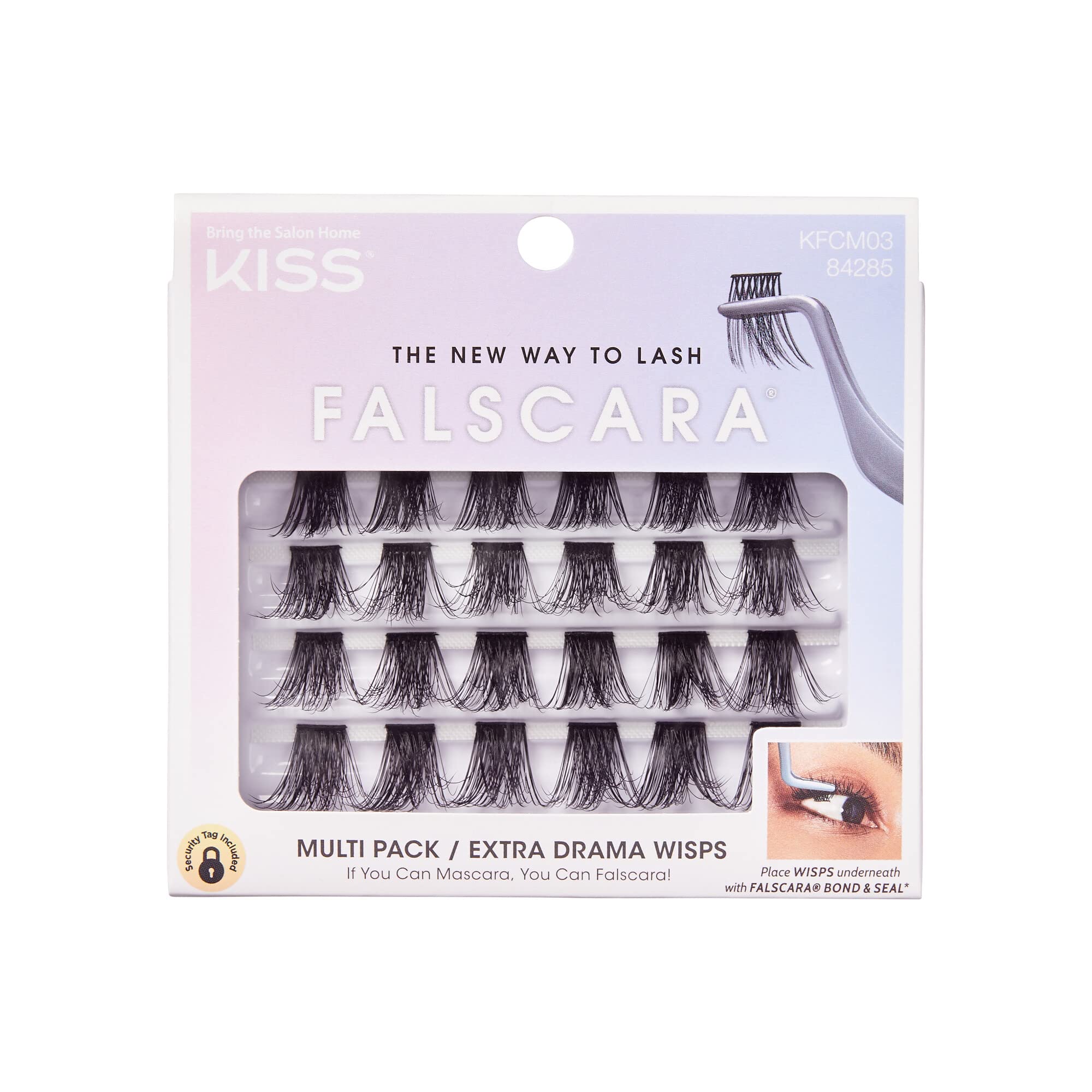 Foto 1 | Paquetes Múltiples De Pestañas Postizas Kiss Falscara - Venta Internacional.