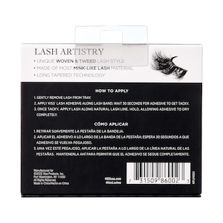 Foto 2 | Pestañas Postizas Kiss Lash Couture Masterpiece Cruise 12 Mm X2 - Venta Internacional.