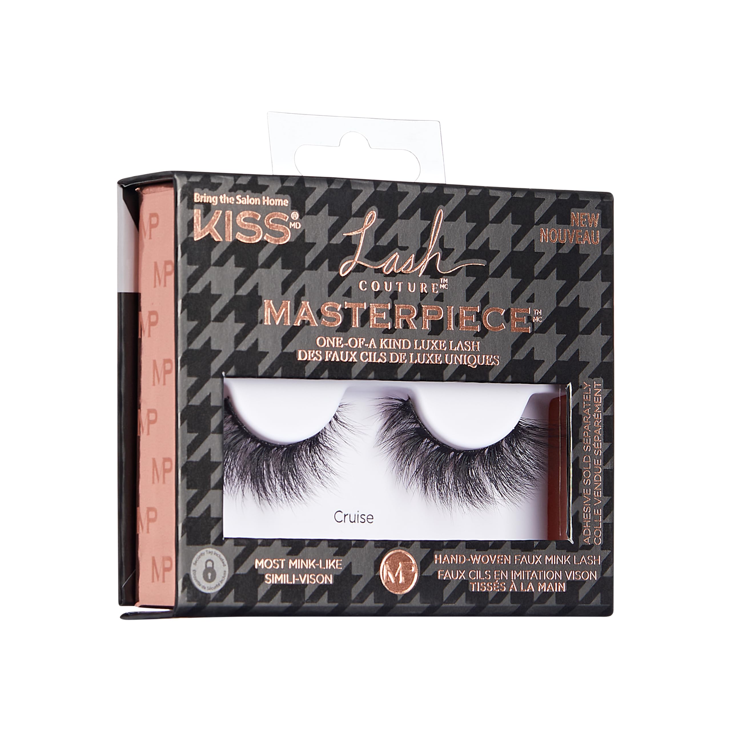 Foto 5 pulgar | Pestañas Postizas Kiss Lash Couture Masterpiece Cruise 12 Mm X2 - Venta Internacional.