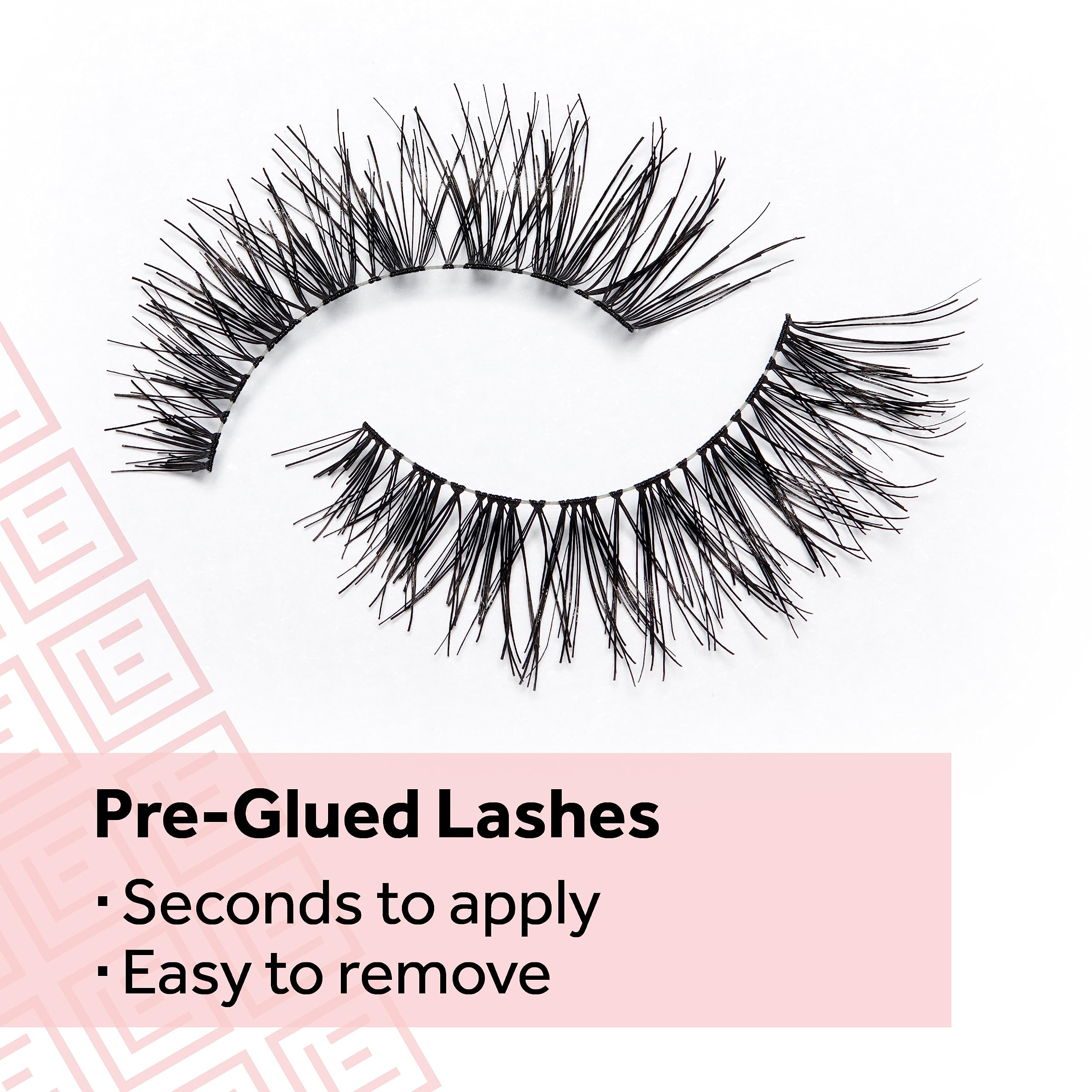 Foto 6 pulgar | Eyelashes Eylure, Prepegadas, Con Textura Ligera Y Tenue, N.º 117, 1 Par X 3 - Venta Internacional.