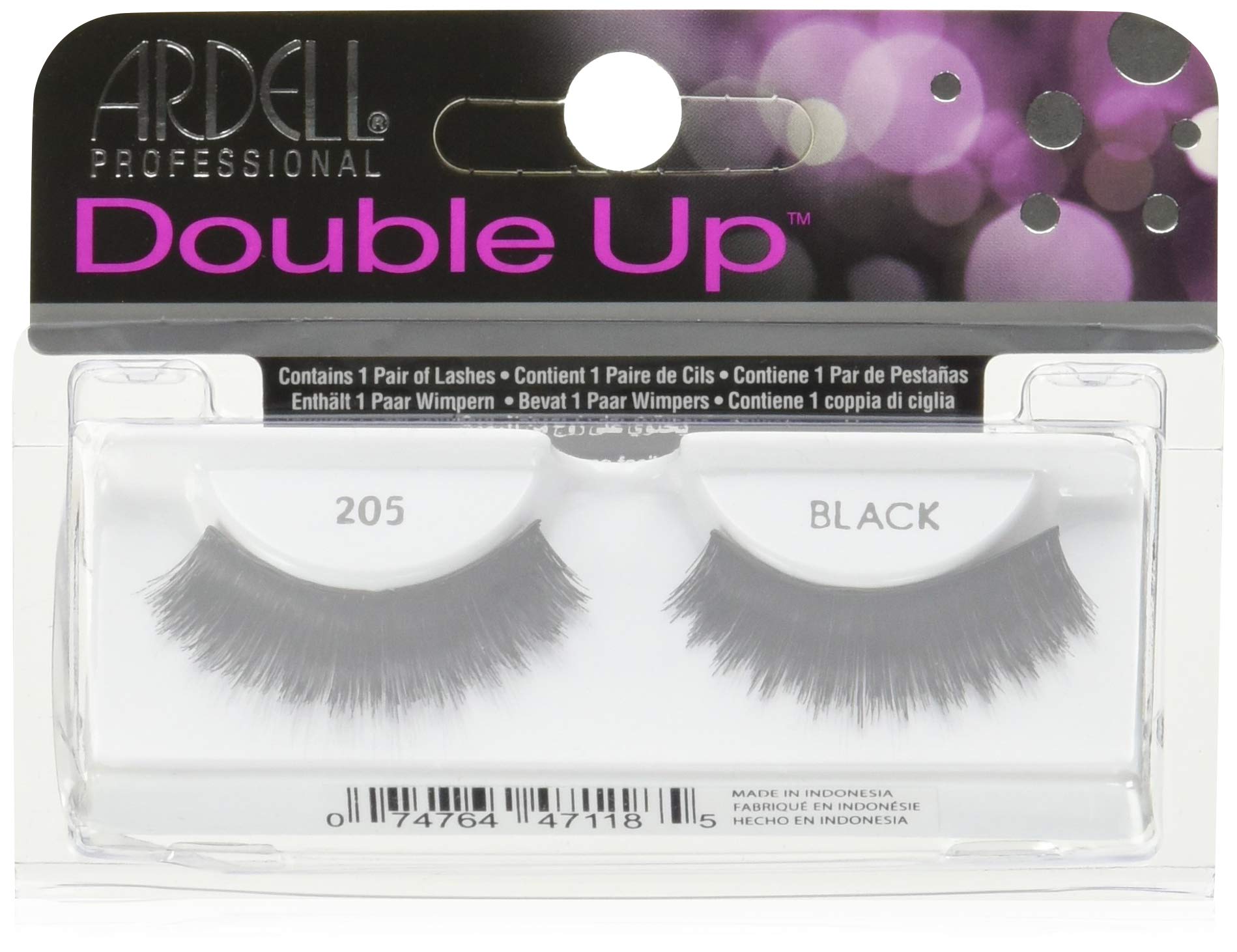 Foto 2 pulgar | Eyelashes Ardell Double Up 205, 2 Pares, 100% Cabello Humano - Venta Internacional.