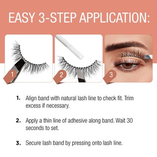 Foto 5 | Pestañas Postizas Ardell Naked Lashes 421, Paquete De 2 Con Pipeta Duo De 1 G - Venta Internacional.