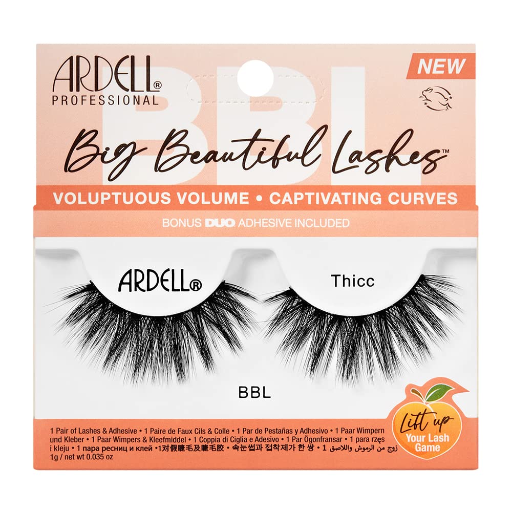 Pestañas Postizas Ardell Bbl Big Beautiful Lashes 968 Thicc - Venta Internacional.