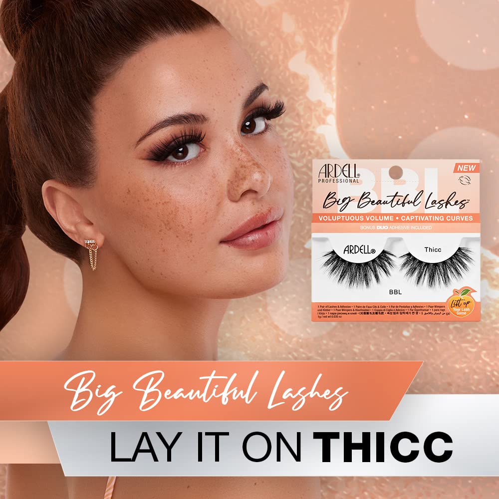 Foto 4 pulgar | Pestañas Postizas Ardell Bbl Big Beautiful Lashes 968 Thicc - Venta Internacional.