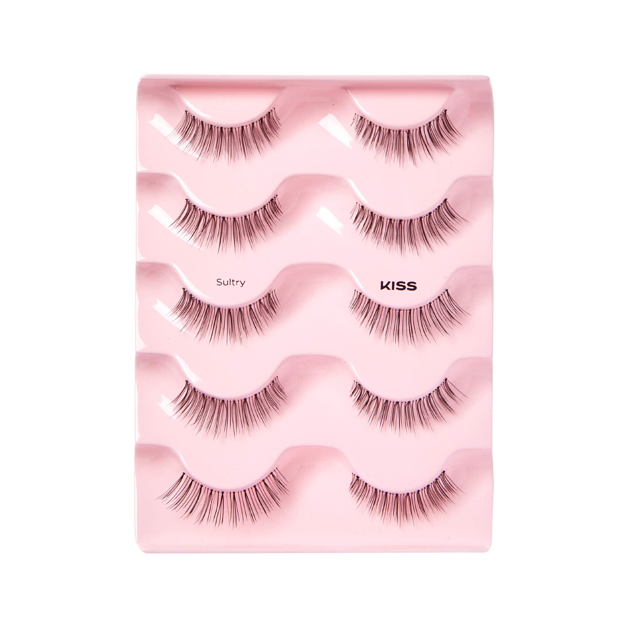 Foto 4 pulgar | Pestañas Postizas Kiss Con Un Aspecto Tan Natural, «sensual», 12 Mm, 5 Pares - Venta Internacional.