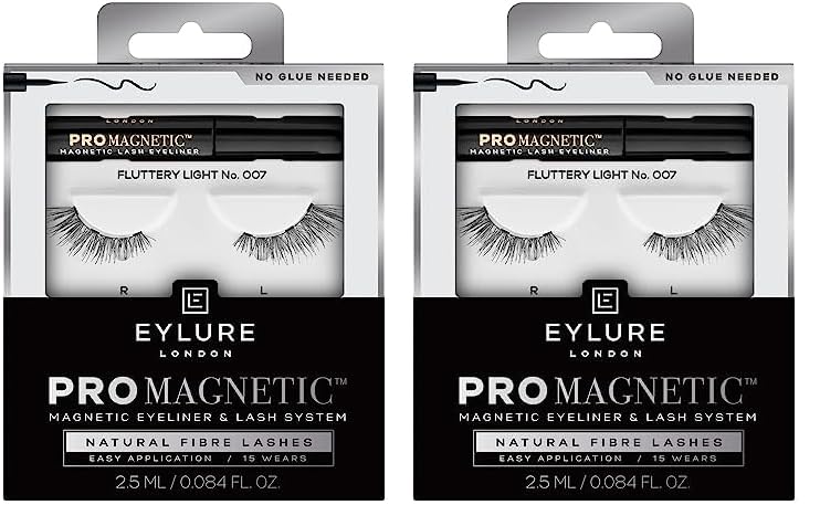 Foto 2 pulgar | Kit De Delineador De Ojos Y Pestañas Eyelure Promagnetic No 007 Black (x2) - Venta Internacional.