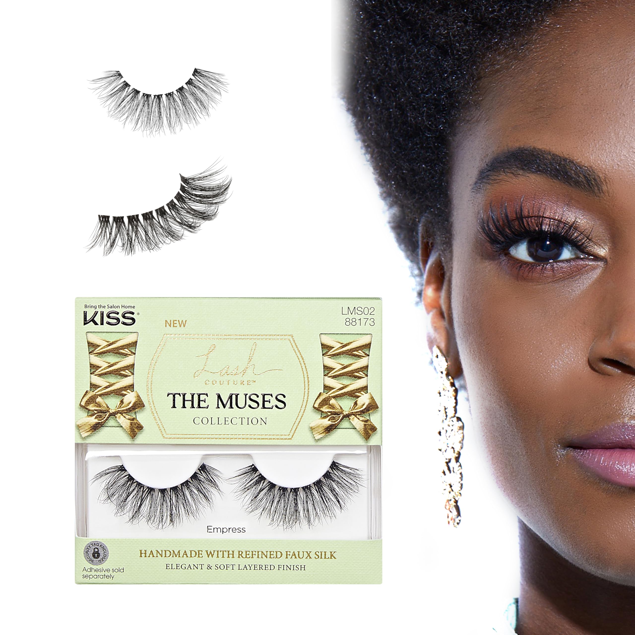 Pestañas Postizas Kiss Lash Couture The Muses 'empress' 16 Mm - Venta Internacional.