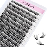 Extensión De Pestañas Laubess Cluster Lashes, 240 Unidades, 40 D, Rizo - Venta Internacional.