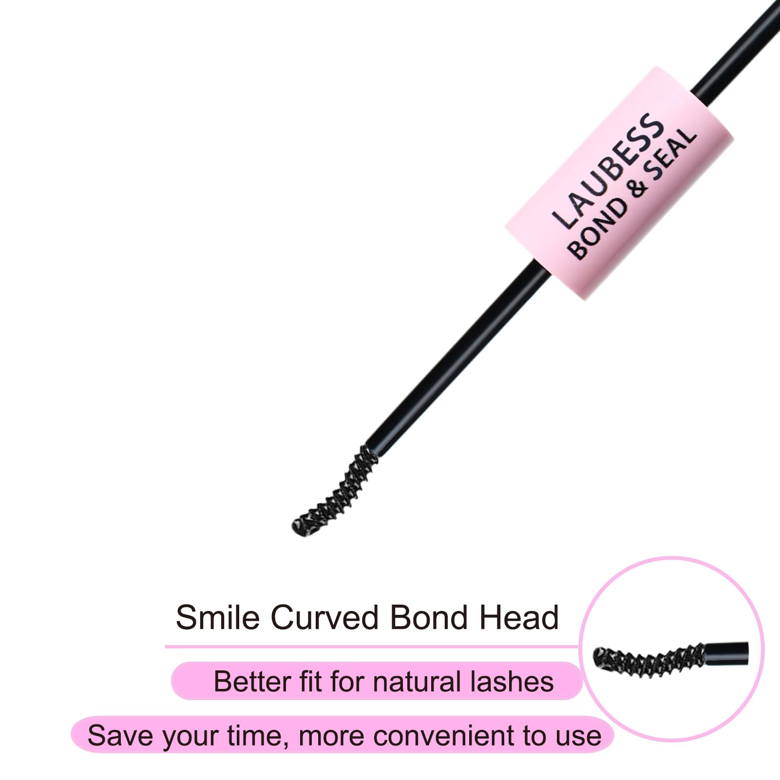 Foto 5 | Lash Bond And Seal Para Extensiones De Pestañas Laubess - Venta Internacional.