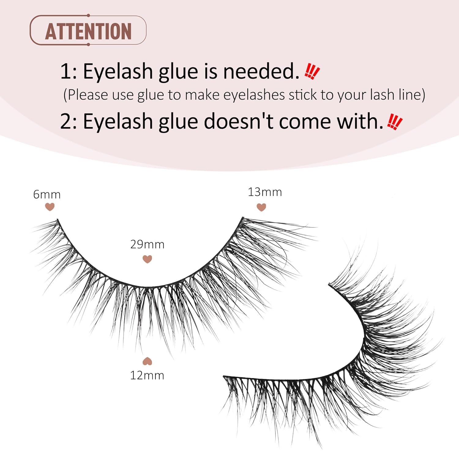 Foto 3 pulgar | Pestañas Postizas Onlyall Natural Lashes Look, 7 Pares D1 - Venta Internacional.