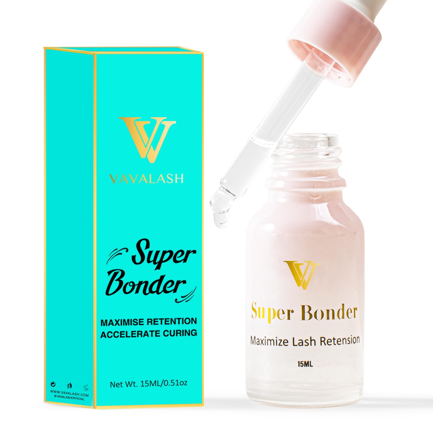 Foto 2 pulgar | Lash Bonder Vavalash Super Para Extensiones De Pestañas, 15 Ml - Venta Internacional.