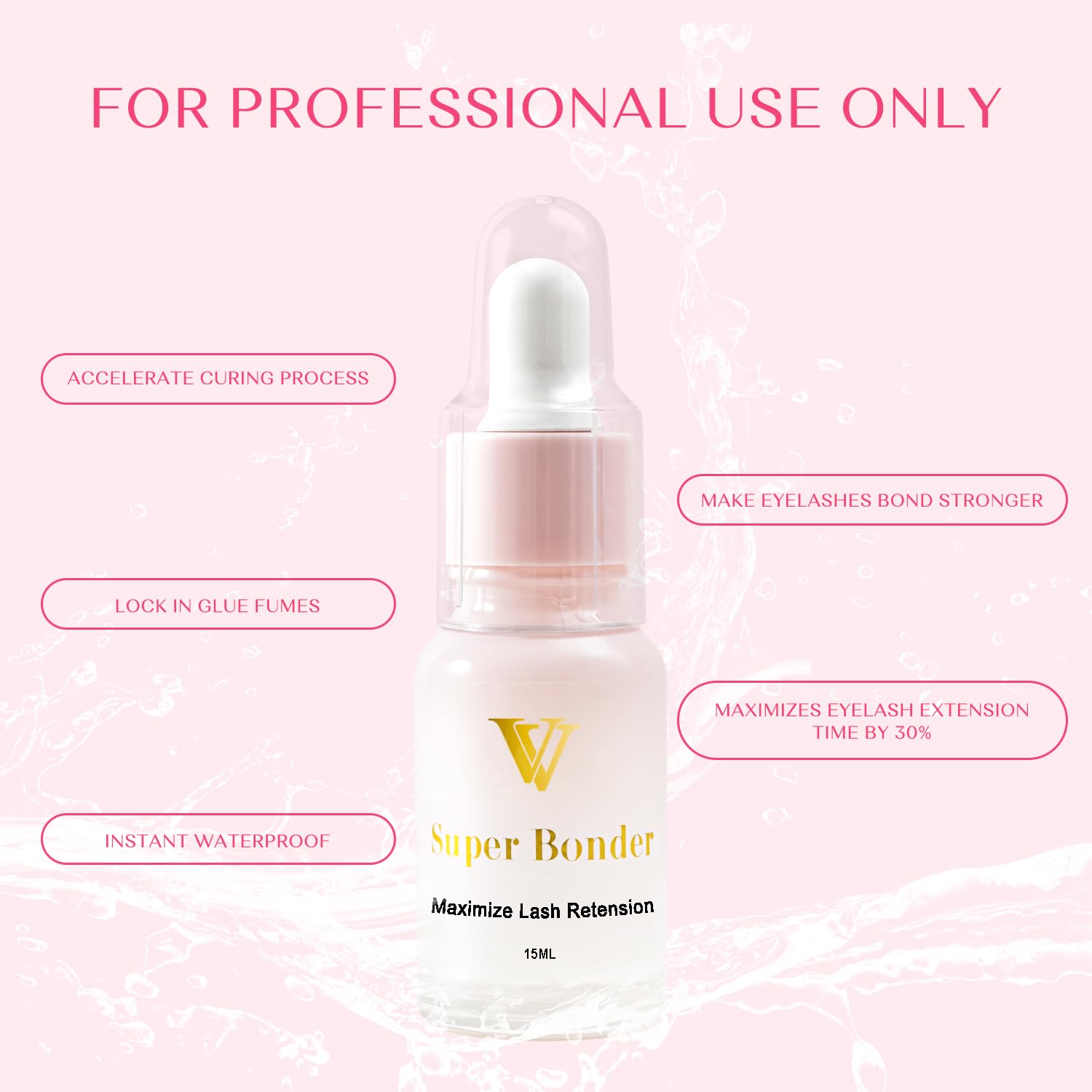 Foto 3 pulgar | Lash Bonder Vavalash Super Para Extensiones De Pestañas, 15 Ml - Venta Internacional.