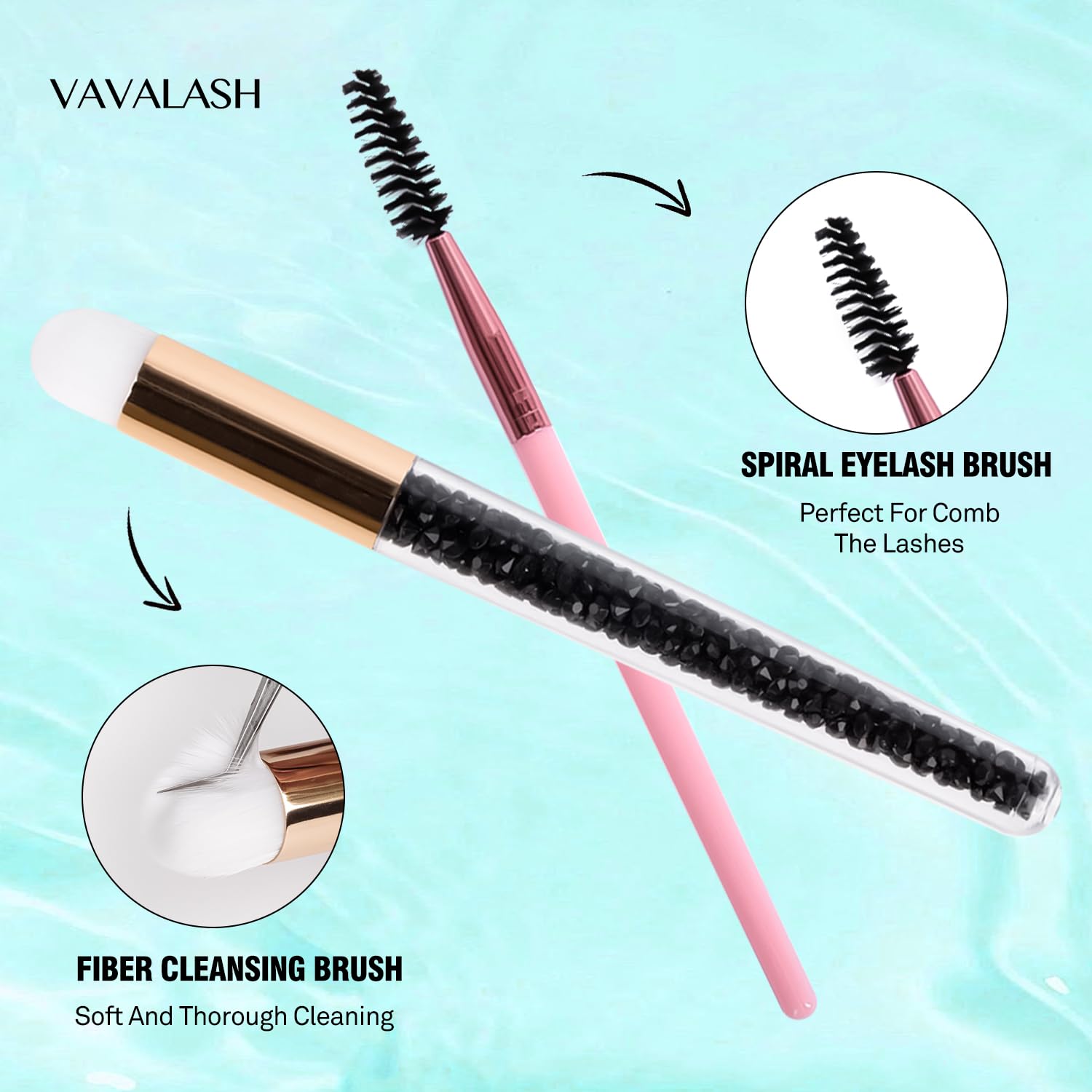 Foto 5 pulgar | Kit De Champú Para Pestañas Vavalash Lash Extensions Con Champú De 60 Ml - Venta Internacional.