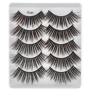 Foto 2 | Pestañas 3d De Visón Sintético Rude Cosmetics Essential Para Mujer, 5 Pares - Venta Internacional.