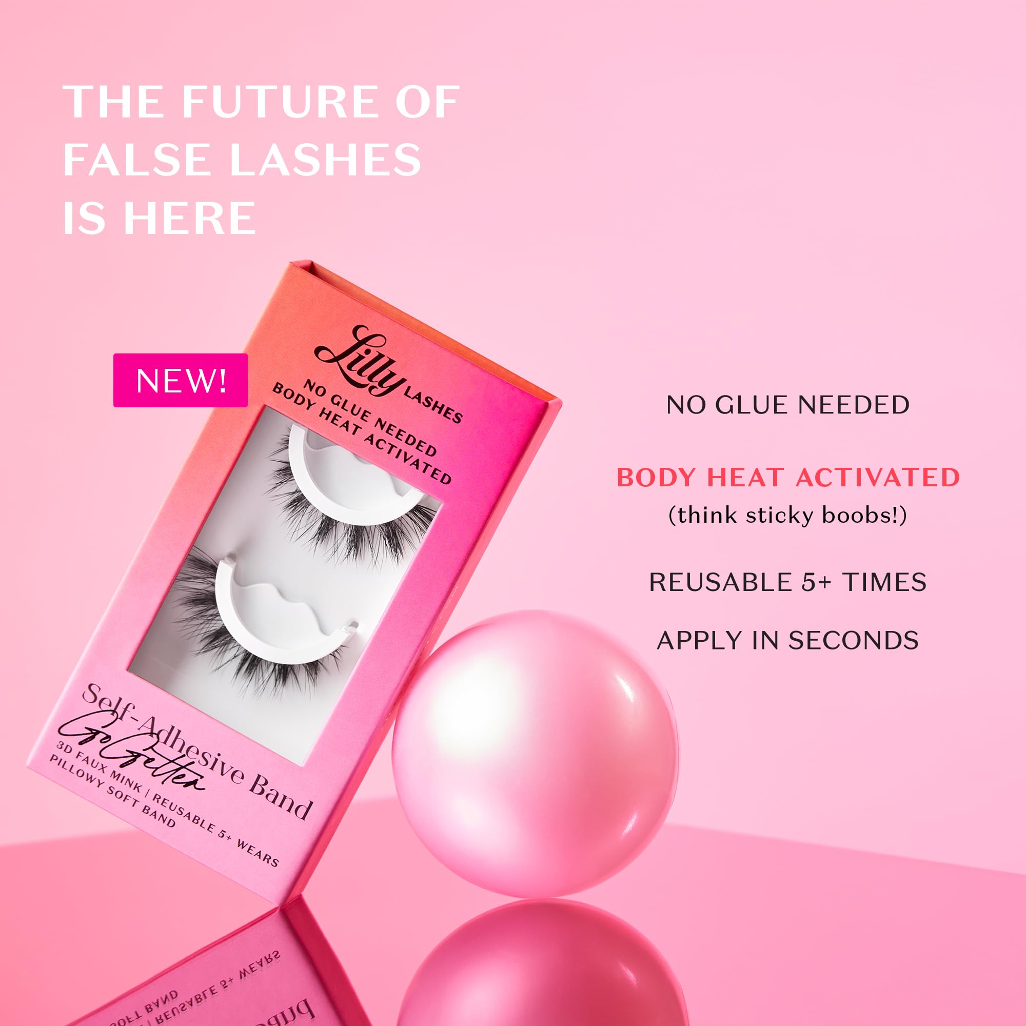 Foto 4 pulgar | Pestañas Lilly Lashes 3d Autoadhesivas Gogetter - Venta Internacional.
