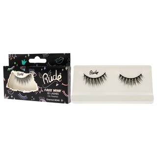 Foto 4 | Pestañas 3d De Visón Sintético Rude Cosmetics Essential Charmed, 1 Unidad - Venta Internacional.