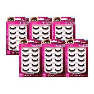 Foto 1 | Pack Económico De Pestañas Postizas I.envy De Kiss #kpem12 (paquete De 6) - Venta Internacional.