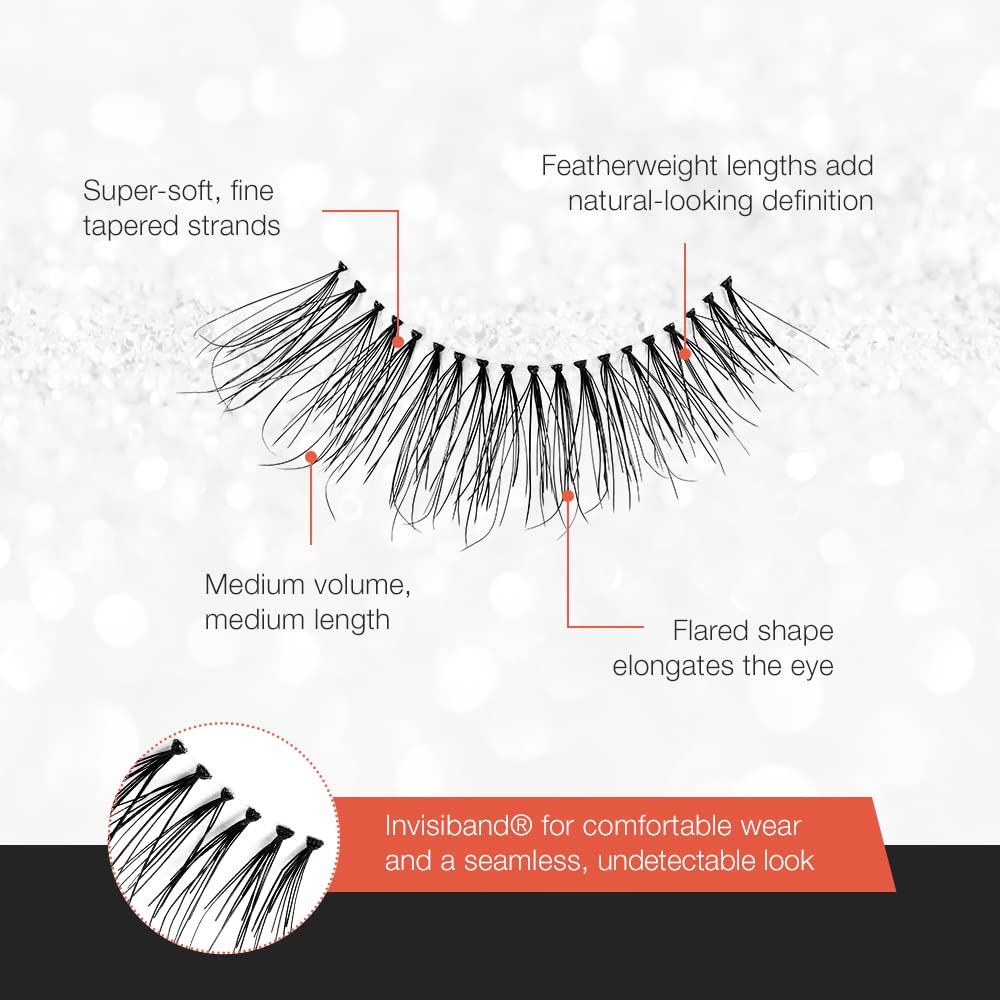 Foto 5 pulgar | Strip Lashes Ardell Naked Lashes 432 Con Invisiband, 1 Par - Venta Internacional.