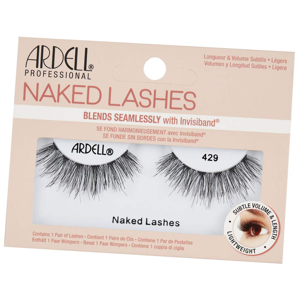 Foto 2 pulgar | Pestañas Postizas Ardell Naked Lashes 429 Con Invisiband, 1 Par - Venta Internacional.