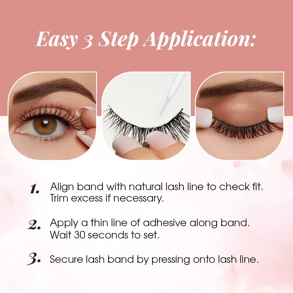 Foto 6 pulgar | Strip Lashes Ardell Naked Lashes 430 Con Invisiband, 1 Par - Venta Internacional.