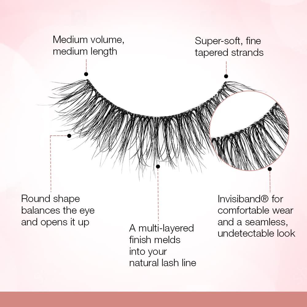 Foto 5 pulgar | Strip Lashes Ardell Naked Lashes 431 Con Invisiband - Venta Internacional.