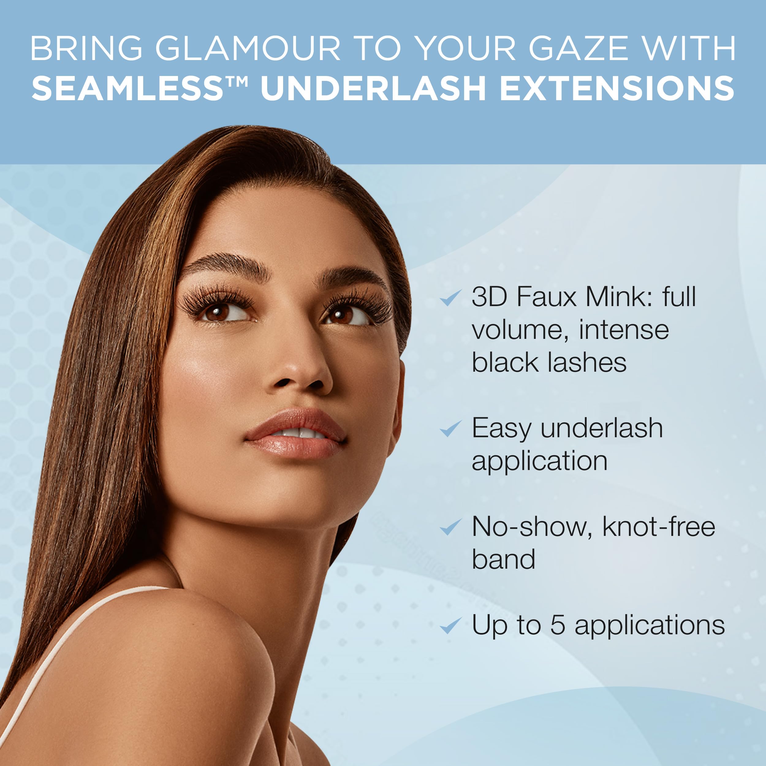 Foto 3 pulgar | Kit De Recarga Underlash Extensions Ardell Seamless 3d Faux Mink - Venta Internacional.
