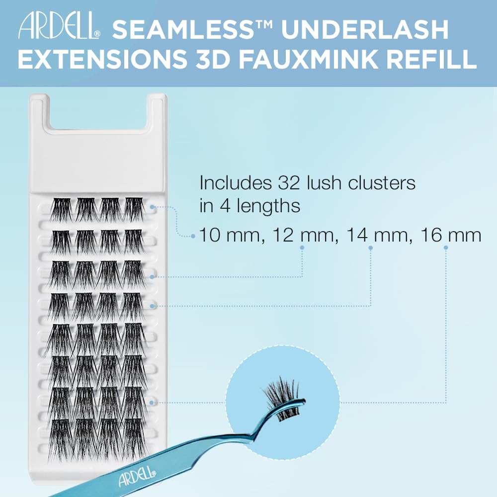 Foto 3 | Kit De Recarga Underlash Extensions Ardell Seamless 3d Faux Mink - Venta Internacional.