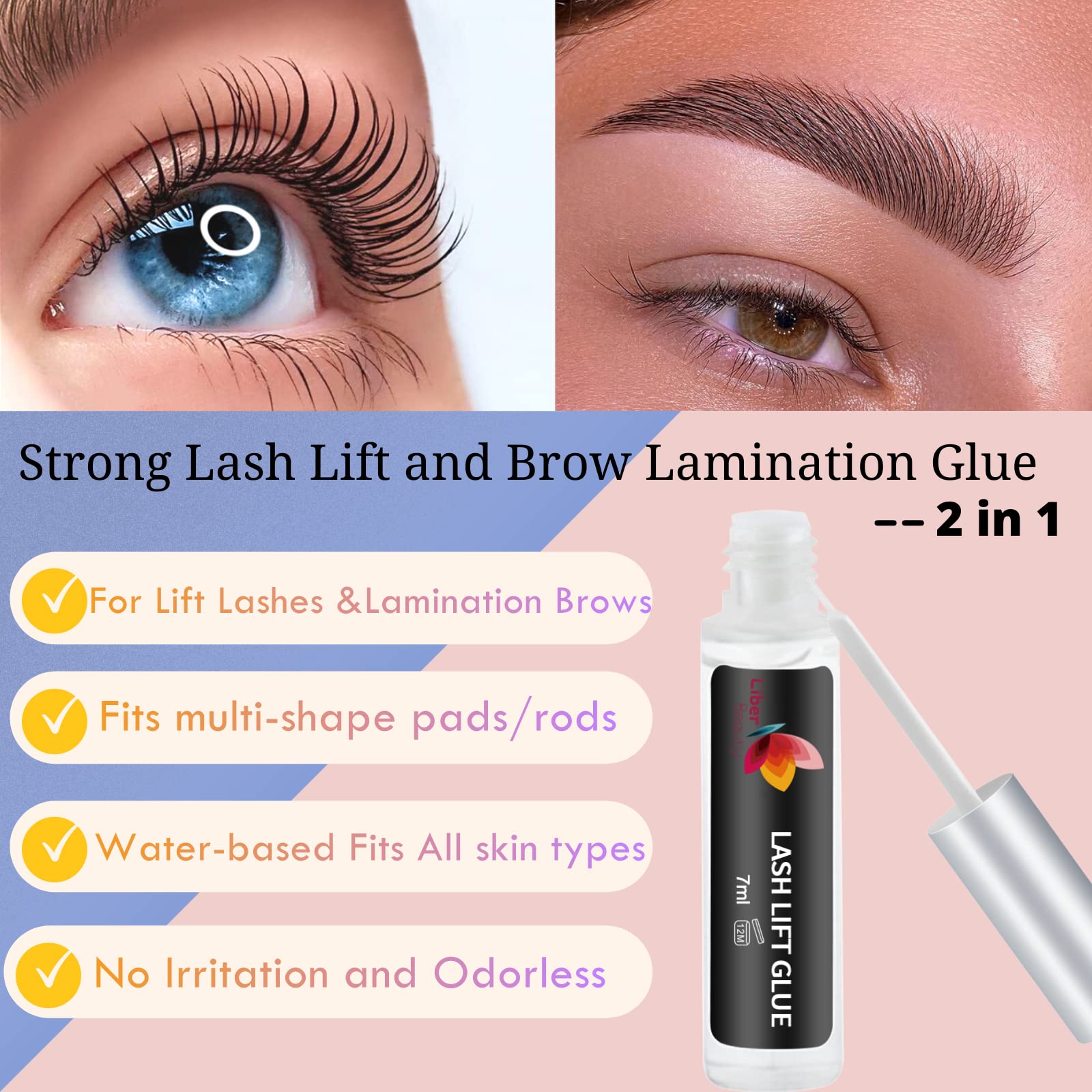Foto 5 pulgar | Pegamento Adhesivo Lash Liber Beauty Extra Strength, 7 Ml - Venta Internacional.