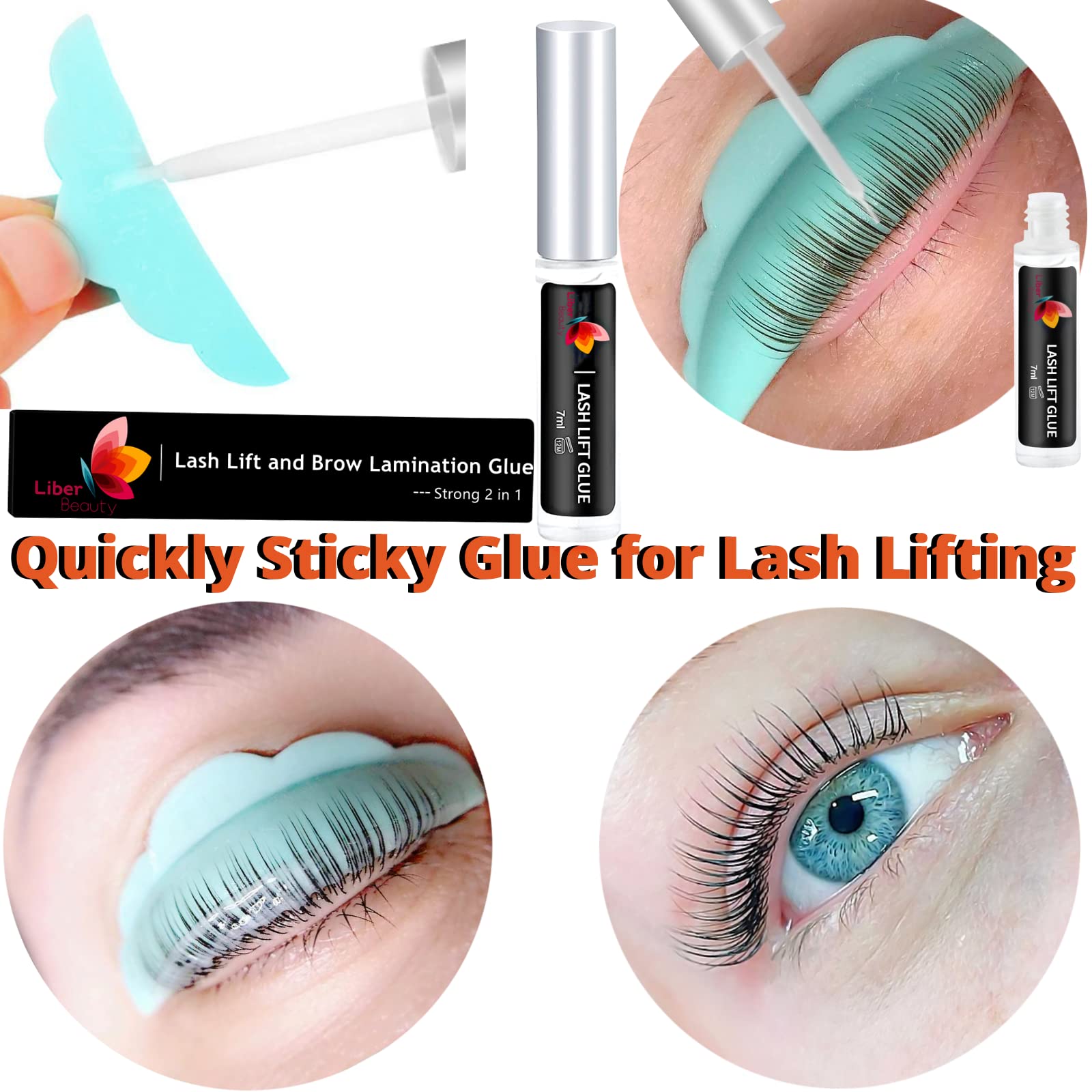 Foto 7 pulgar | Pegamento Adhesivo Lash Liber Beauty Extra Strength, 7 Ml - Venta Internacional.