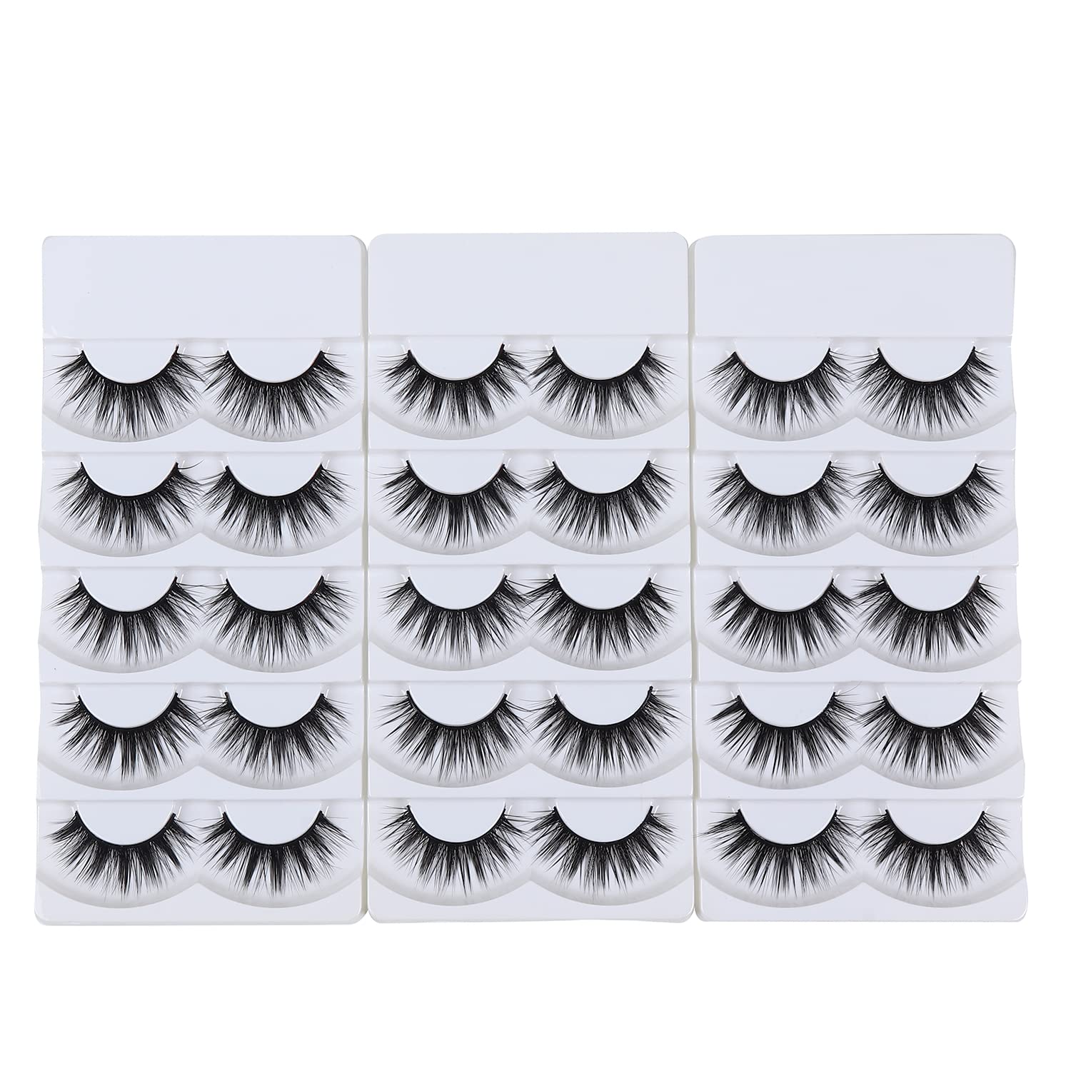 Foto 2 pulgar | Pestañas Postizas Weleec Beauty Dramatic Long F27 l (15 Pares/paquete de 3) - Venta Internacional