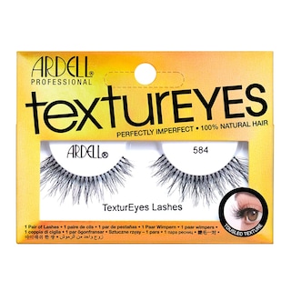 Foto 1 | Pestañas Postizas Ardell Textureyes 584, 100% Cabello Humano, 1 Par - Venta Internacional.