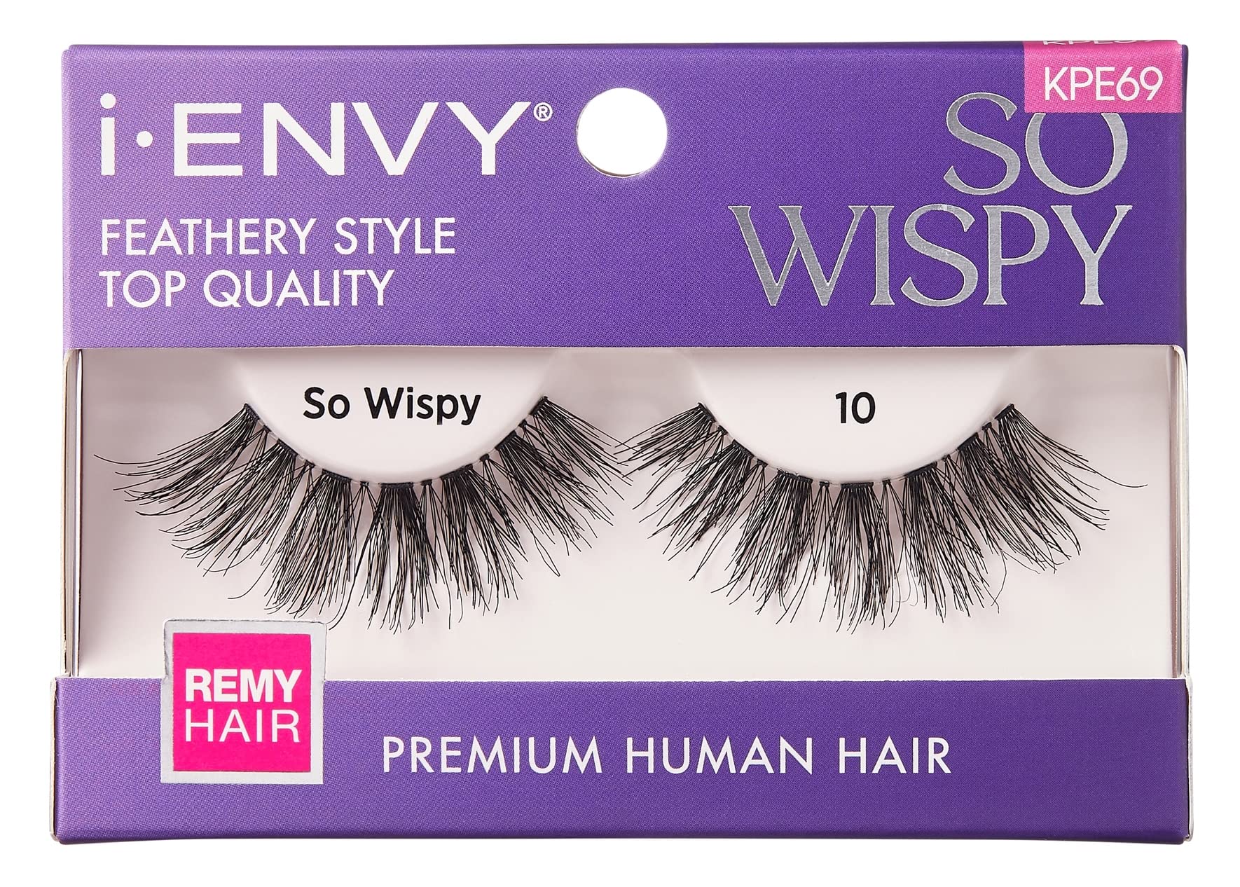 Pestañas Postizas Kiss I Envy So Wispy 10 Pestañas - Venta Internacional