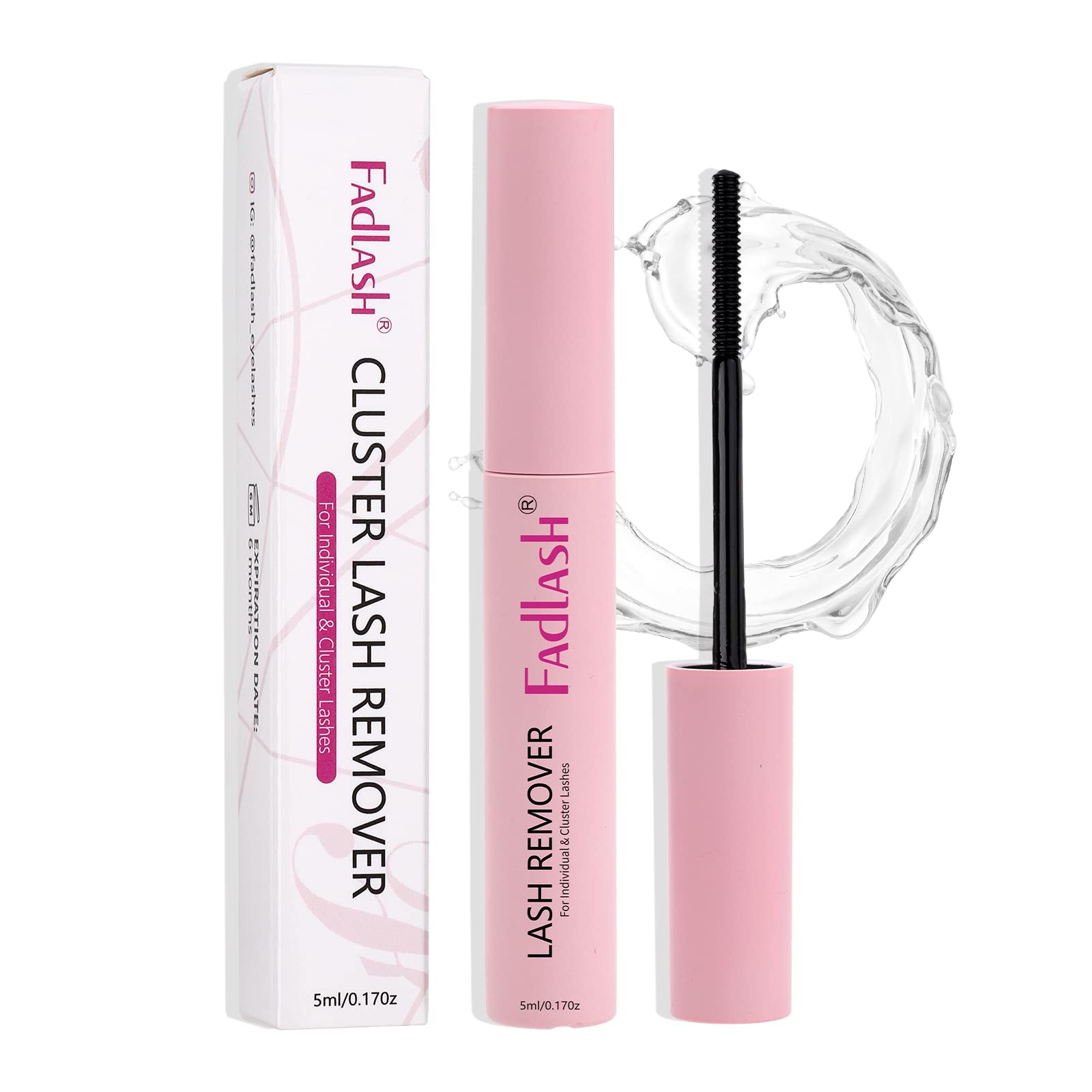 Foto 2 pulgar | Eliminador De Pegamento Para Pestañas Fadlash Cluster Lashes, 5 Ml Con Aceite Calmante - Venta Internacional.