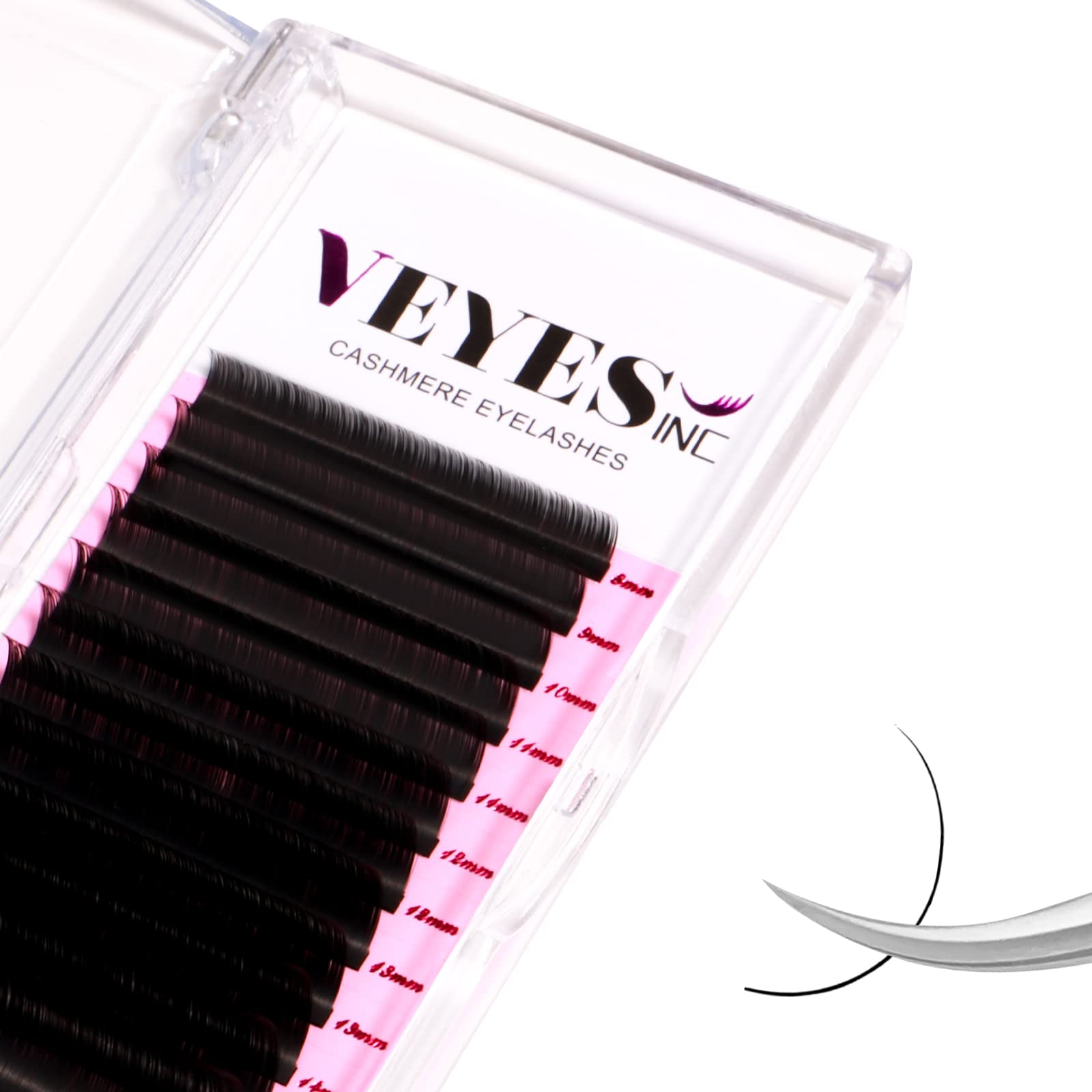 Extensiones De Pestañas Veyes Inc. Cachemir Volume Lash 0,05 D 8-16 Mm - Venta Internacional.