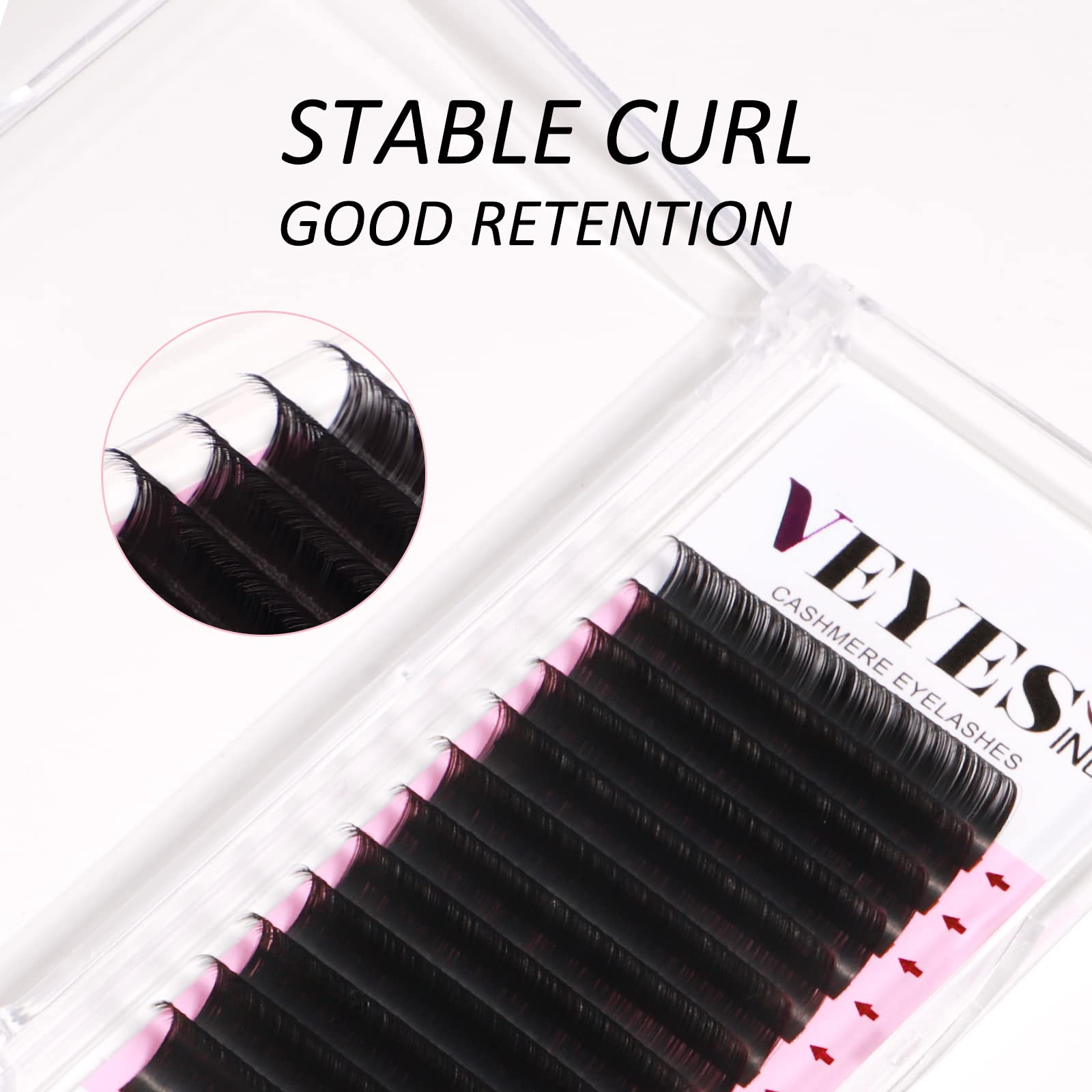 Foto 5 pulgar | Extensiones De Pestañas Veyes Inc. Cachemir Volume Lash 0,05 D 8-16 Mm - Venta Internacional.