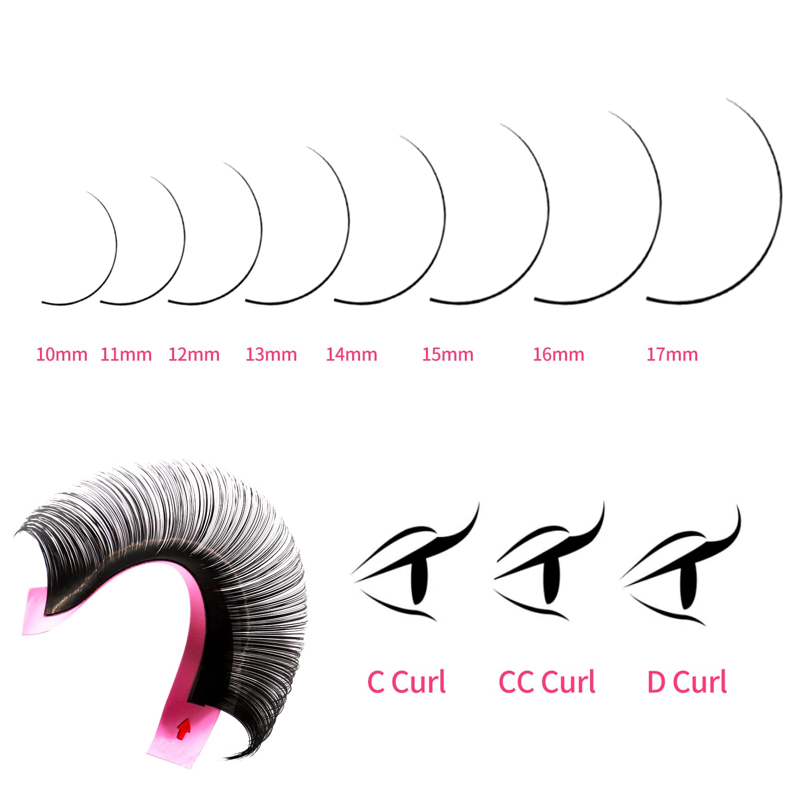 Foto 6 pulgar | Extensiones De Pestañas Veyes Inc. Cachemir Volume Lash 0,05 D 8-16 Mm - Venta Internacional.