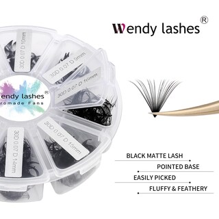 Foto 4 | Ventilador De Volumen Prefabricado Para Extensiones De Pestañas Wendy 500 Fans - Venta Internacional.