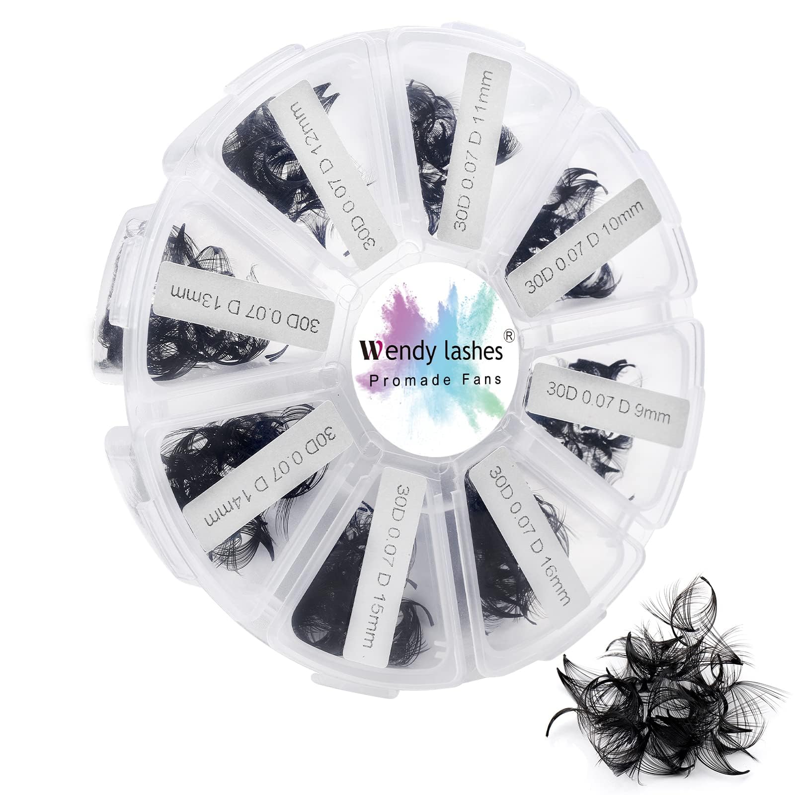 Foto 6 pulgar | Ventilador De Volumen Prefabricado Para Extensiones De Pestañas Wendy 500 Fans - Venta Internacional.