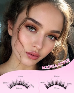 Foto 4 | Kit De Pestañas Magnéticas Emeda Natural Look Con Aplicador, 2 Pares - Venta Internacional.