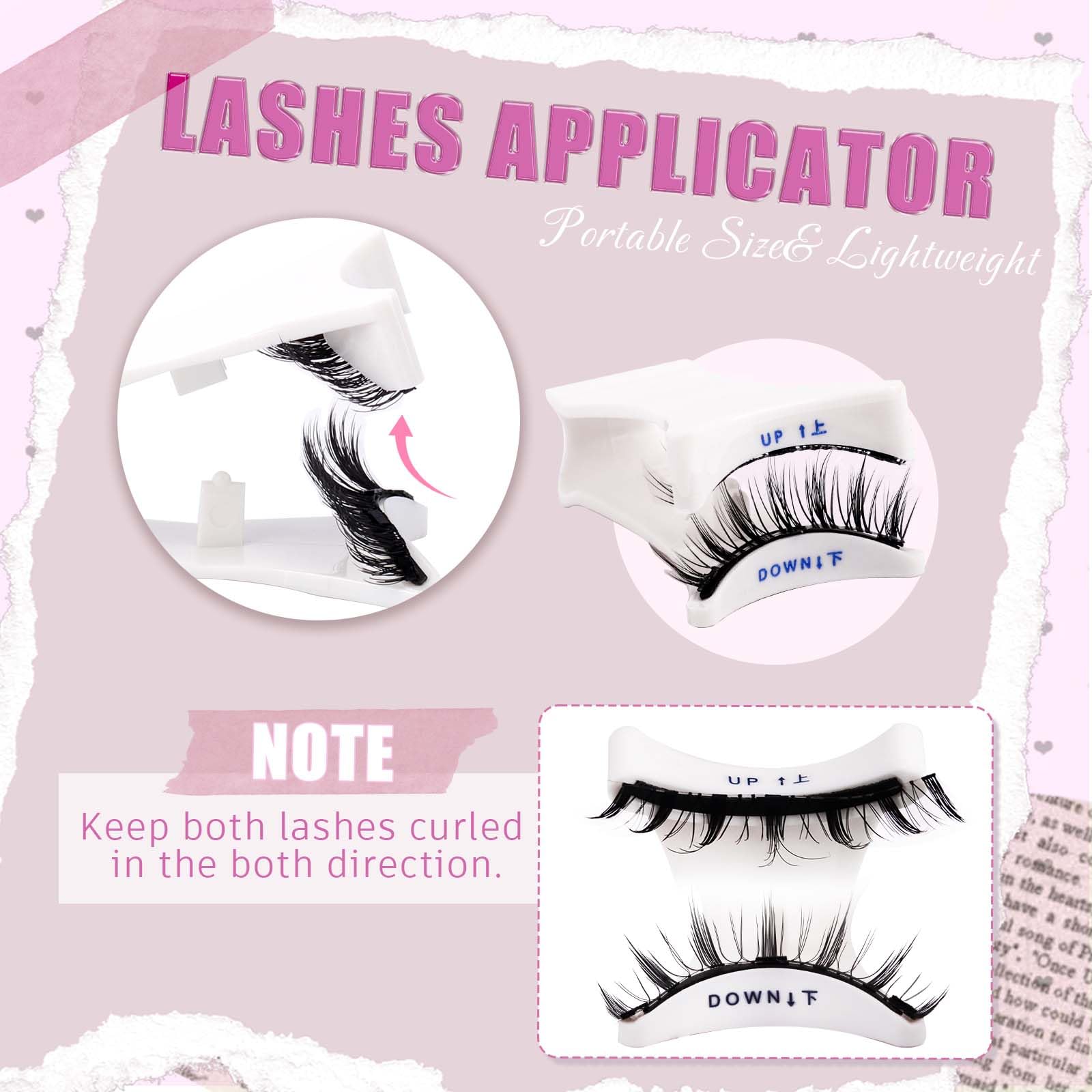 Foto 7 | Pestañas Magnéticas Fadlash Fl-806-24p, 2 Pares Con Aplicador - Venta Internacional.