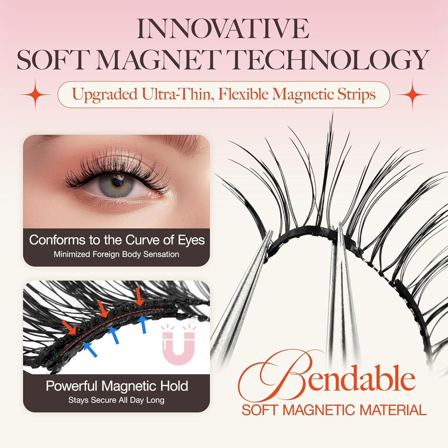Foto 5 pulgar | Pestañas Magnéticas Lashview Upgrade, Reutilizables, De Aspecto Natural - Venta Internacional.