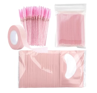 Foto 1 | Kit de Extensiones de Pestañas Microbrush Parches de Hidrogel y Cepillos Desechables