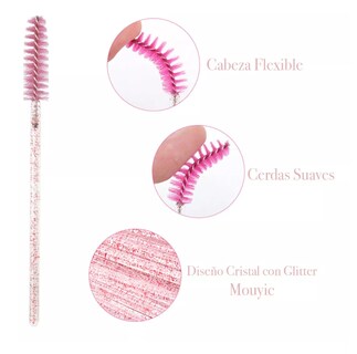 Foto 4 | Kit de Extensiones de Pestañas Microbrush Parches de Hidrogel y Cepillos Desechables
