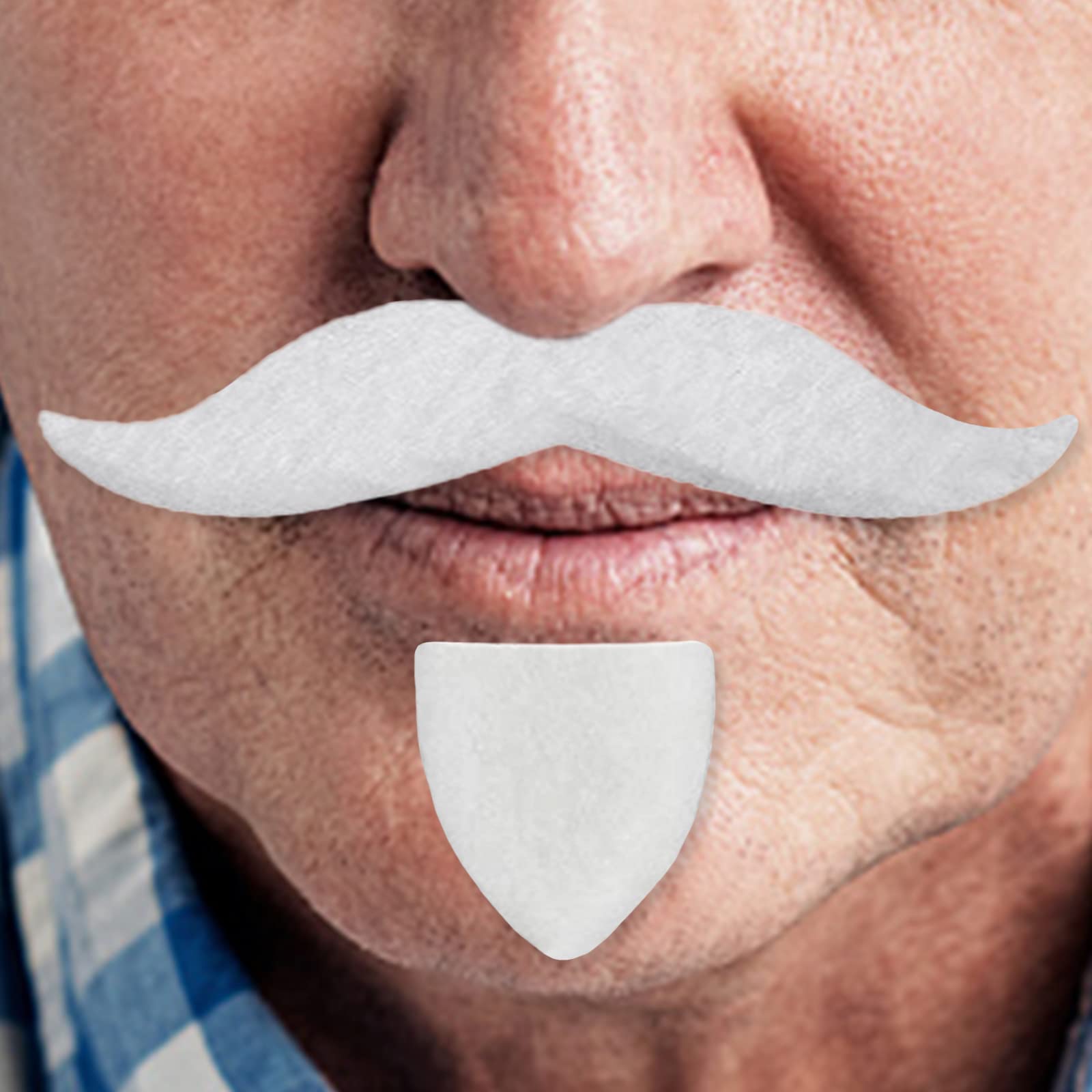 Foto 4 | Bigotes Falsos Kicnic, 60 Unidades, Autoadhesivos, 20 Diseños Para Todas Las Edades - Venta Internacional.
