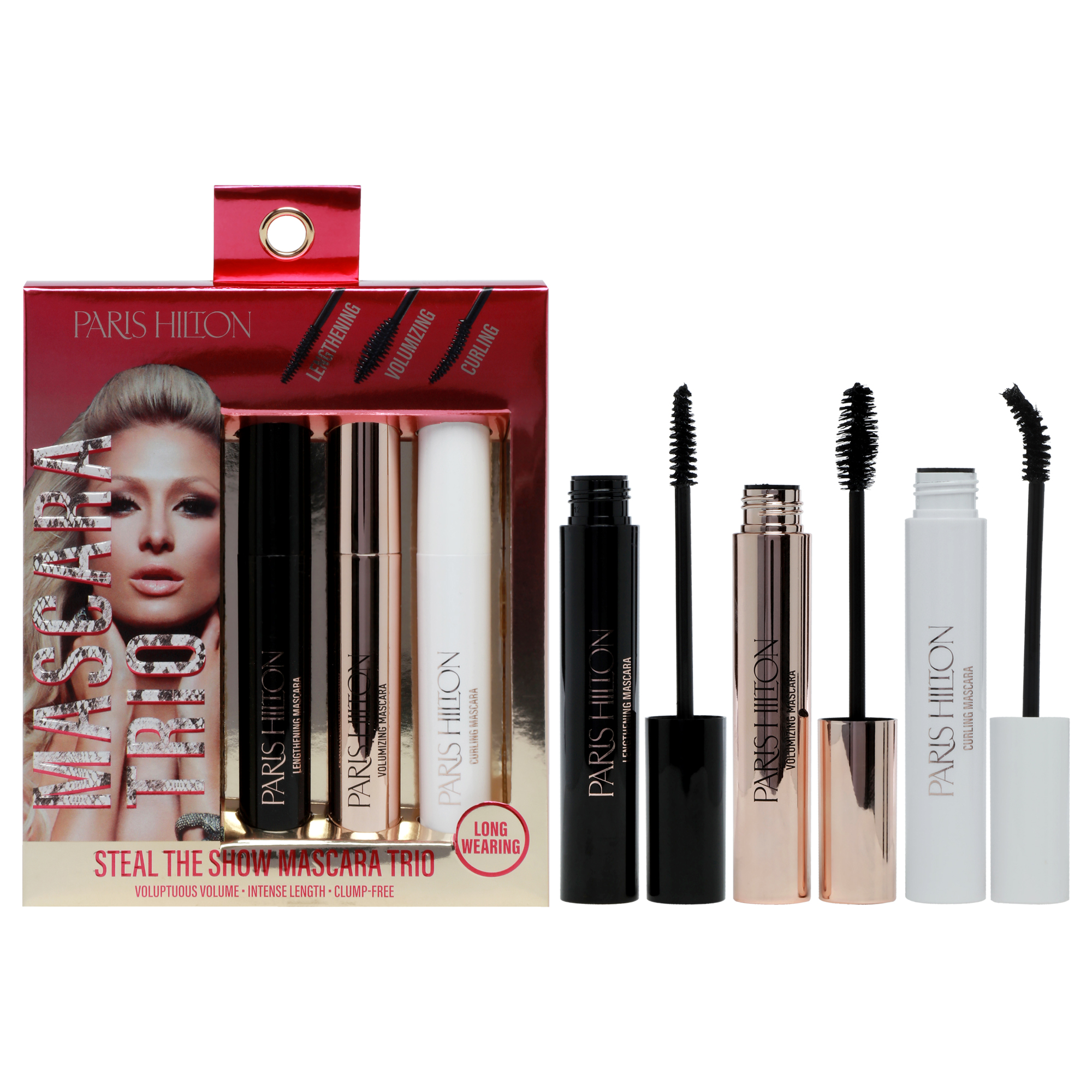 Set De Máscara Paris Hilton Steal The Show De 3 Piezas Para Mujer - Venta Internacional.