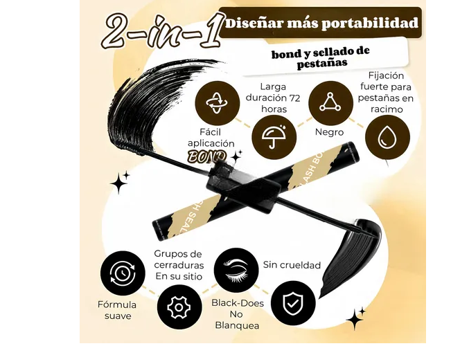 Foto 4 pulgar | 320 Racimos 10d/20d/30d/40d 8-16mm Blister Maquillaje Extensión Kit Para Pestañas