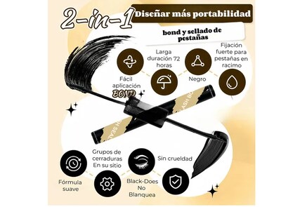 Foto 3 | 320 Racimos 10d/20d/30d/40d 8-16mm Blister Maquillaje Extensión Kit Para Pestañas