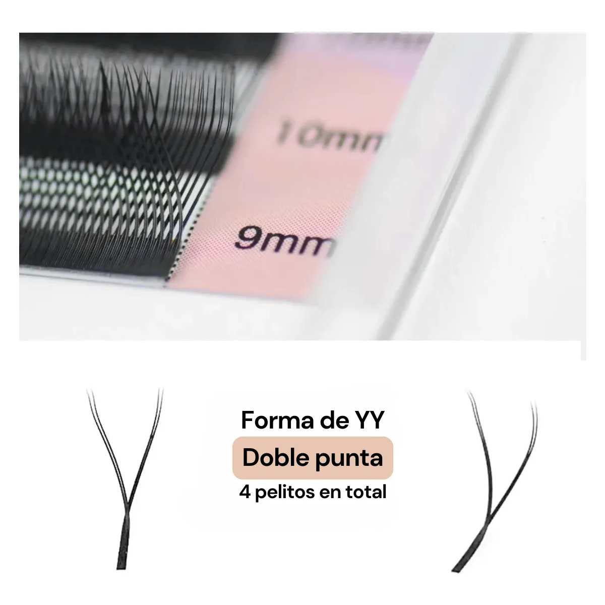 Foto 4 pulgar | Extensiones Pestañas   Lab.g Negro