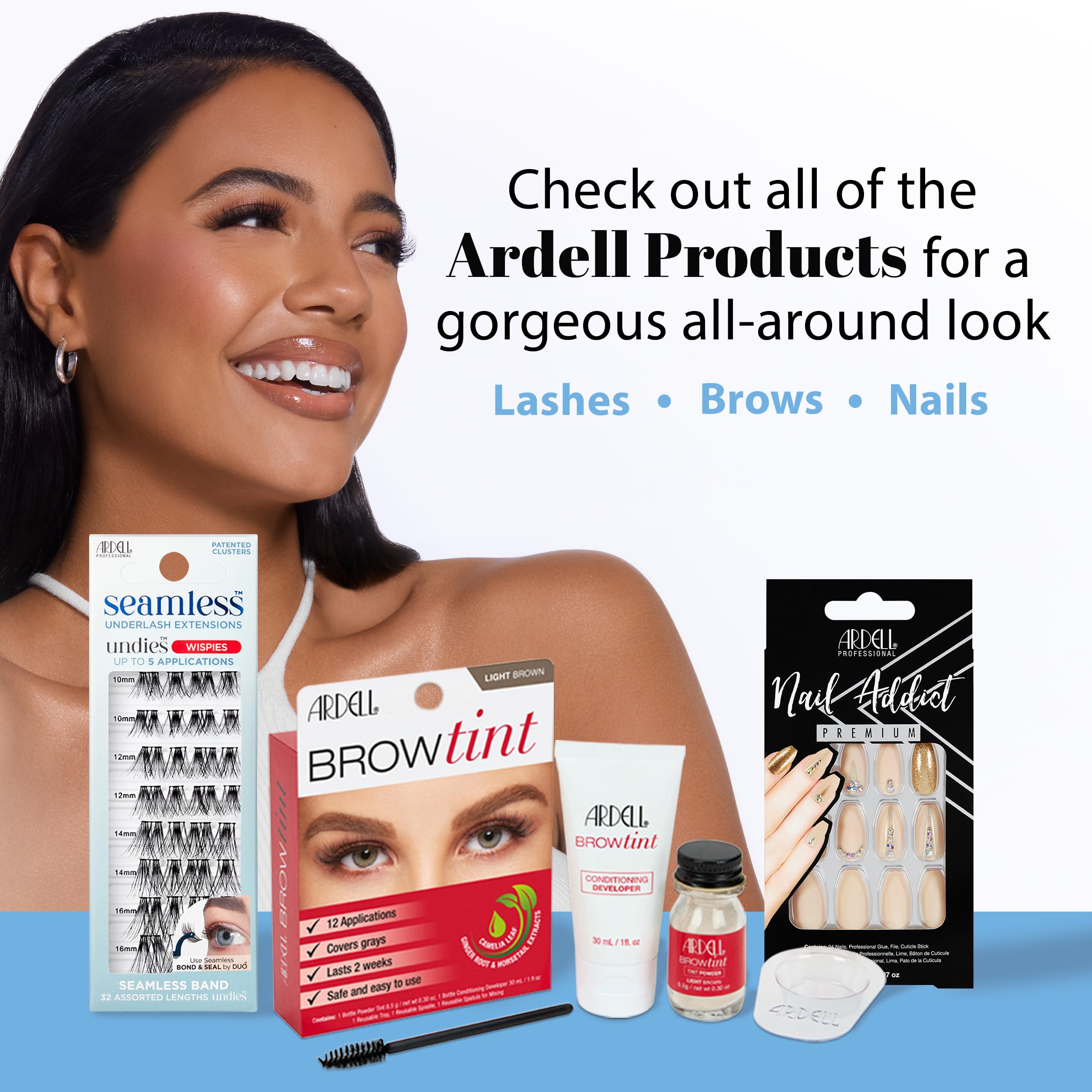 Foto 6 | Kit De Extensión De Pestañas Ardell Seamless Underlash Naked, Paquete De 1 - Venta Internacional.